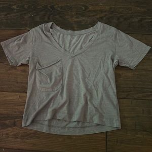 Z supply xs cropped loose t-shirt. never been worn